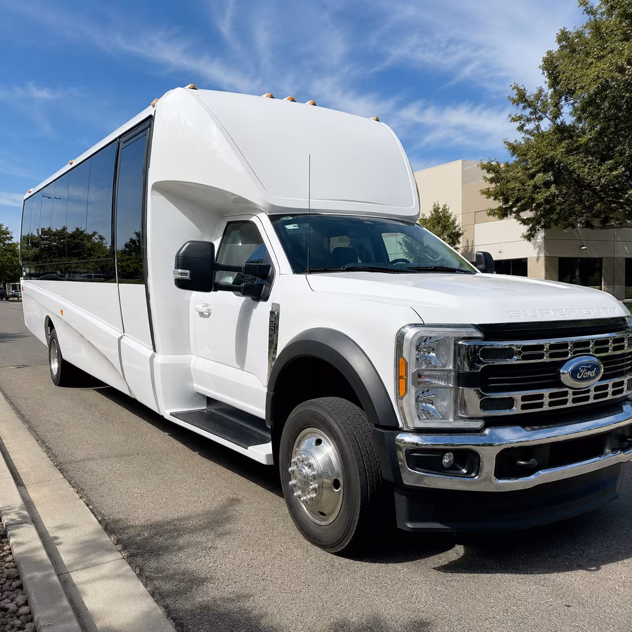 employee shuttle buses for new bedford companies and business parks