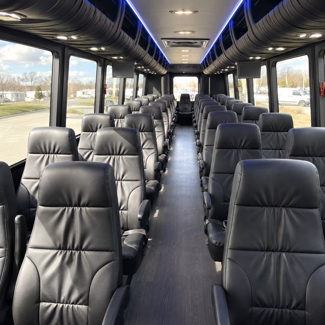 guest shuttle buses between new bedford hotels and wedding venues