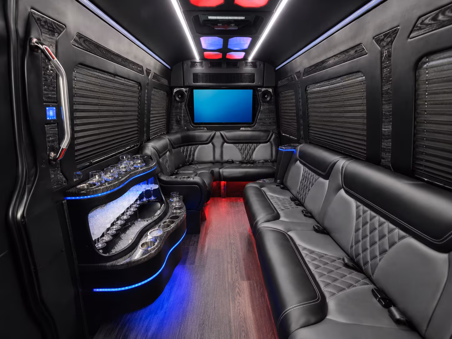 new bedford 50 passenger party bus