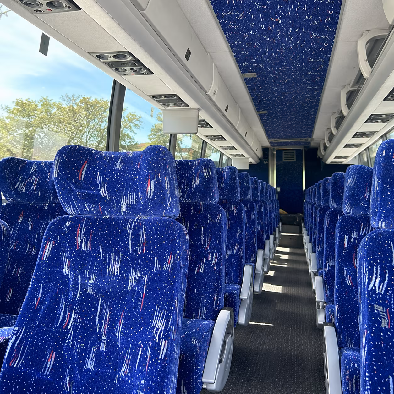 new bedford charter bus rentals for manufacturing industrial shift workers