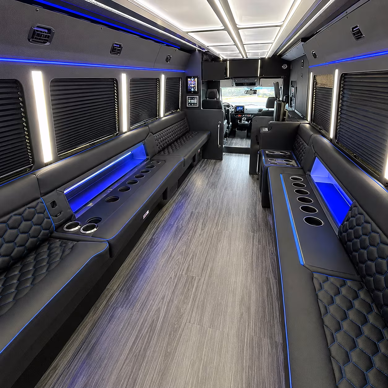 new bedford party bus rentals inside