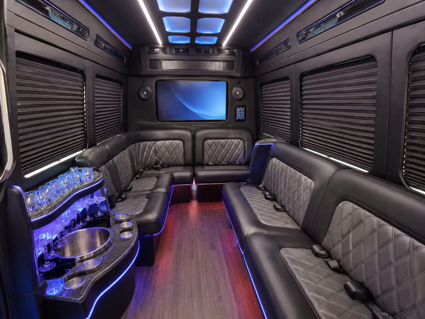 new bedford sprinter limousine interior