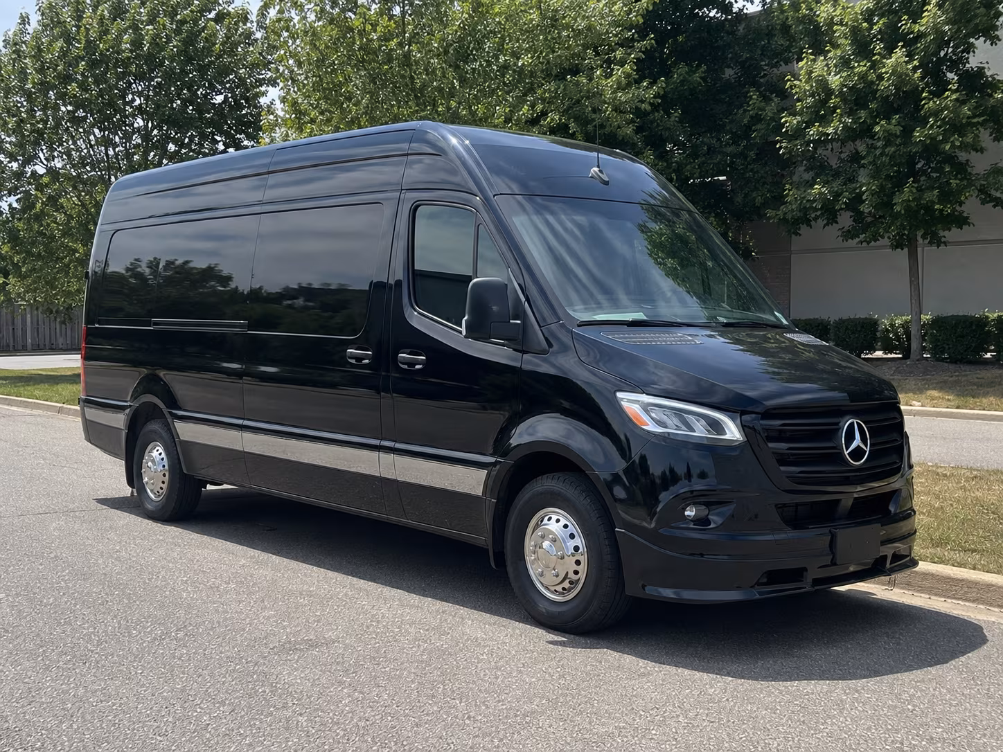new bedford sprinter van with driver