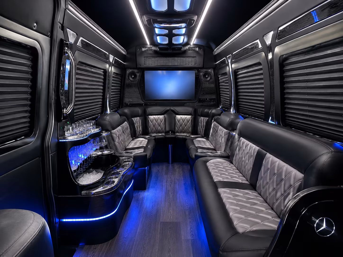 sprinter vans and limos for intimate new bedford prom groups